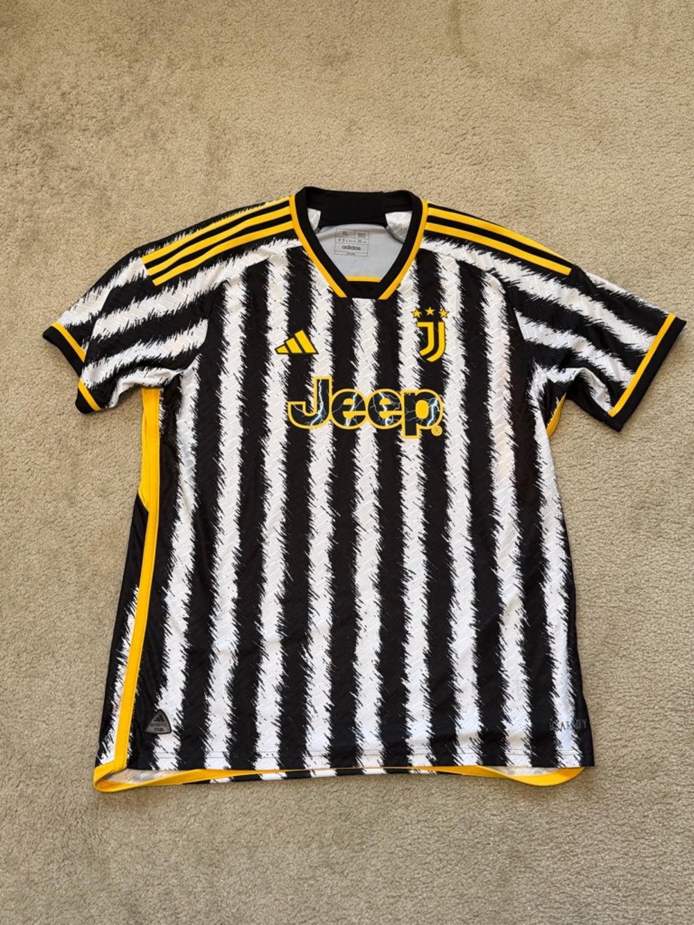 Adidas Juventus 2023-2024 Home Kit With Cambiaso